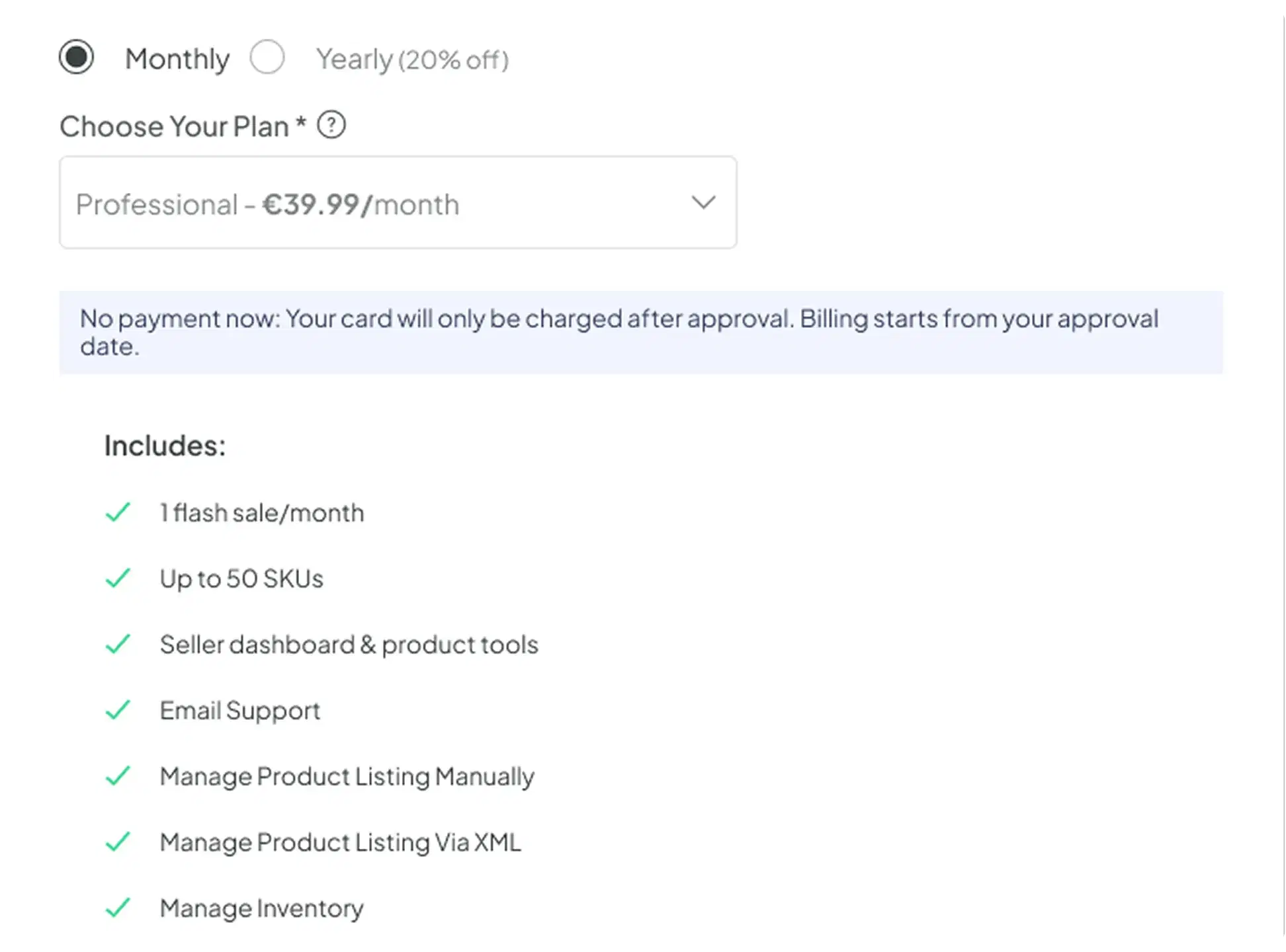 Billing Information